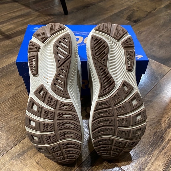 Brooks Ghost 17 Running Shoes Grey/Chateau Grey/Portabella - Picture 6 of 7